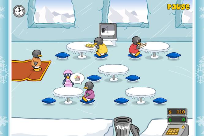  Penguin Diner: Restaurant Dash   -  