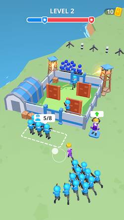  Army War CampBattle Game   -  