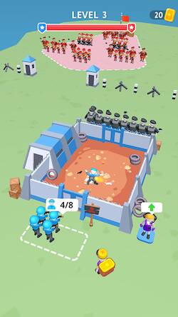  Army War CampBattle Game   -  