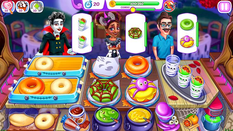  Halloween Madness Cooking Game   -  
