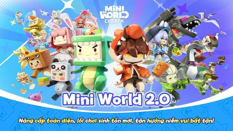 Mini World:CREATA VN   -  