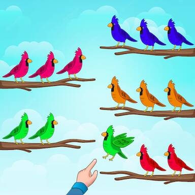  Color Sort Bird Game   -  