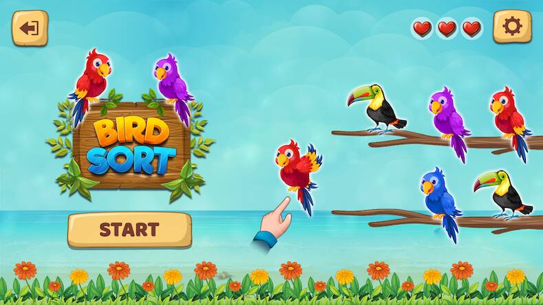  Color Sort Bird Game   -  