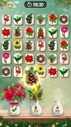  Zen Blossom: Flower Tile Match   -  
