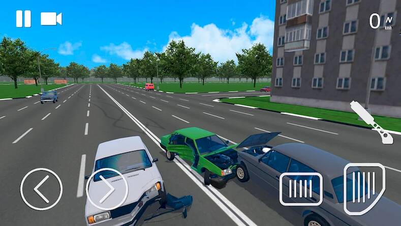  Russian Car Crash Simulator   -  