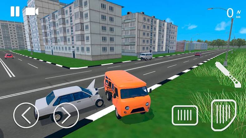  Russian Car Crash Simulator   -  