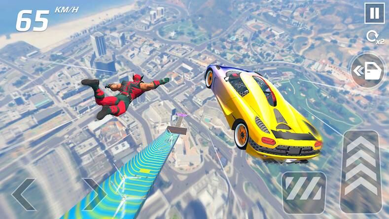  GT Car Stunts 3D: Car Games   -  