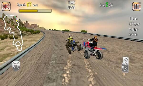  ATV Quad Bike Racing Game   -  