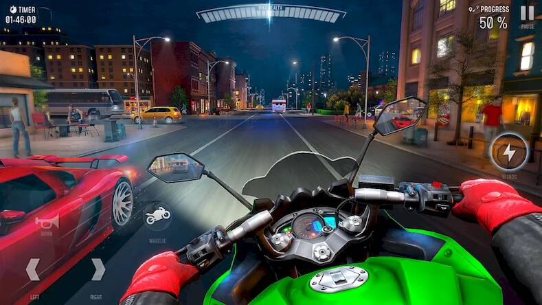 BRR: Moto Bike Racing Game 3D   -  
