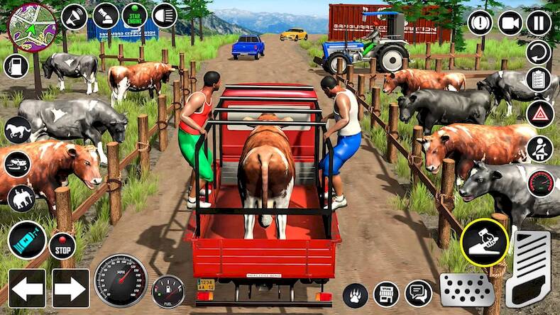  Transport Animals: Truck Games   -  