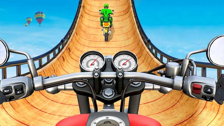  Bike Stunt Race 3D: Bike Games   -  