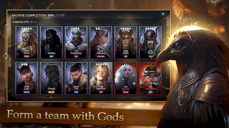  Gods Raid : Team Battle RPG   -  