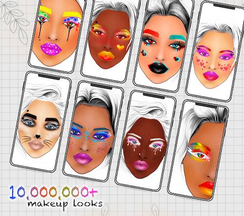  Face Chart - Makeup Guru   -  