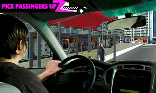  Pink Taxi Driving Game 3D   -  