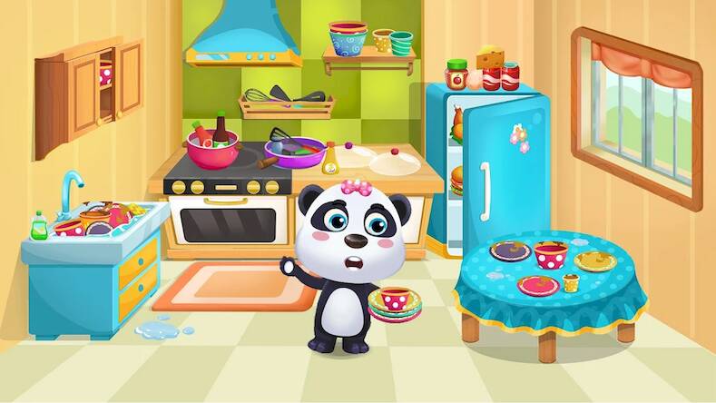  Panda Kute: Cleanup Life   -  
