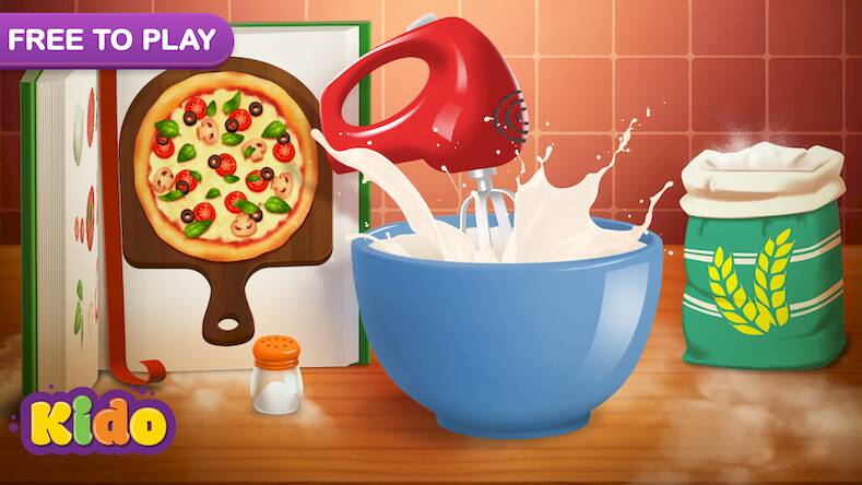  Pizza Baking Kids Games   -  