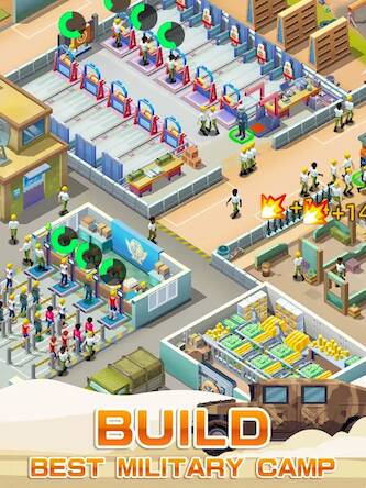  Army Tycoon : Idle Base   -  