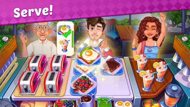  My Cafe Shop : Cooking Games   -  
