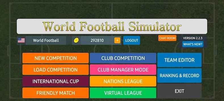  World Football Simulator   -  