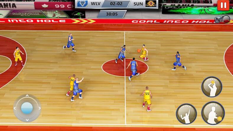  Basketball Games: Dunk & Hoops   -  