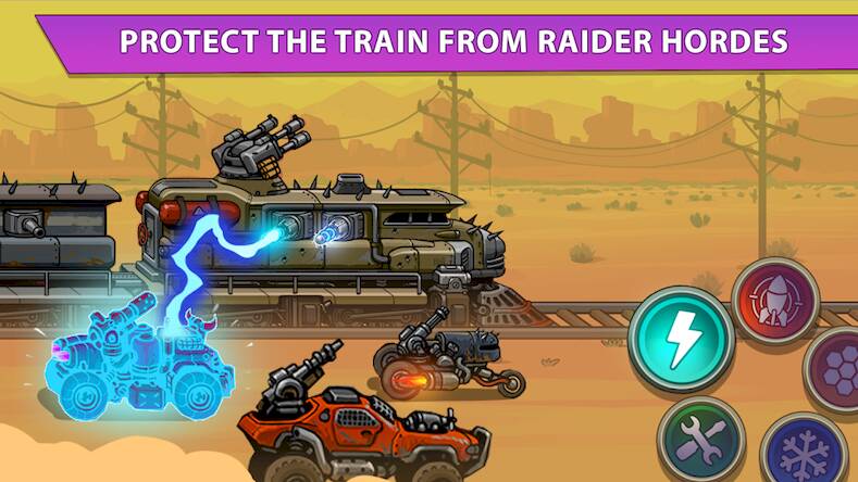  Rails of Fury: Train Defence   -  