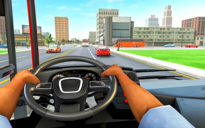  Bus Driving Sim- 3D Bus Games   -  