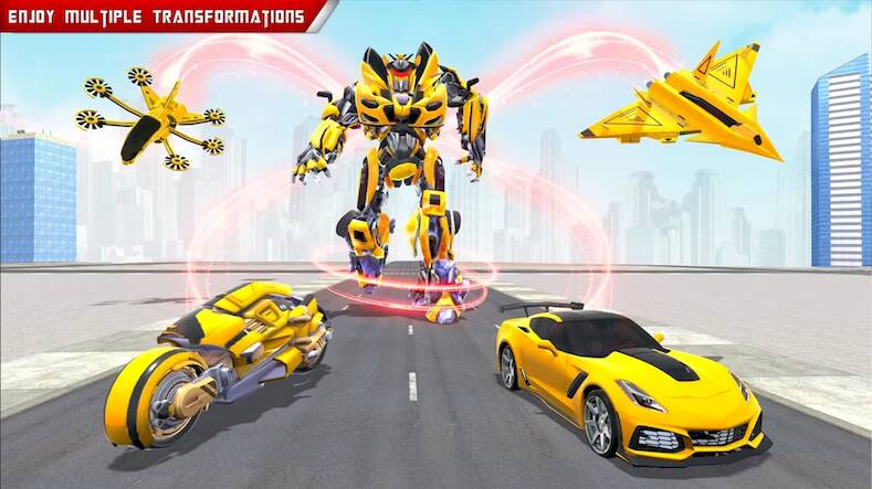  Robot Car Transform War Games   -  