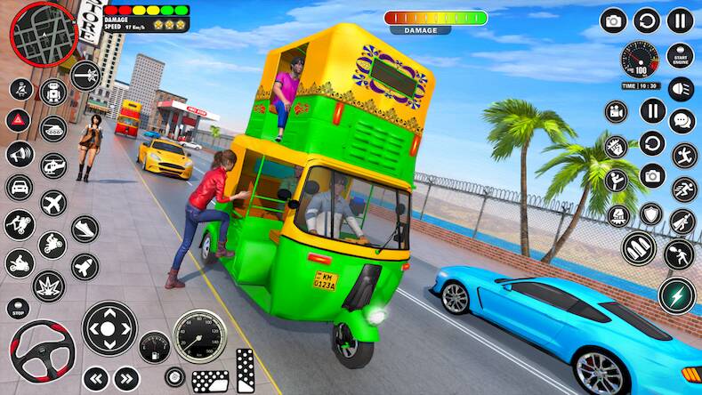  Tuk Tuk Auto Rickshaw Games 3D   -  