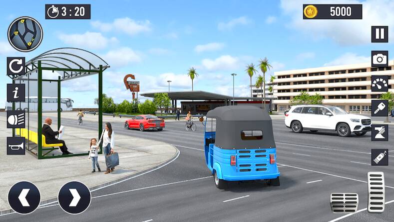  Rickshaw Driver Tuk Tuk Game   -  