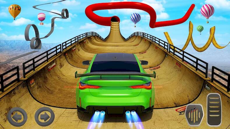  Ramp Car Stunts: GT Car Games   -  