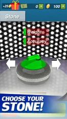 Взломанная игра Curling 3D на Андроид - Открыто все