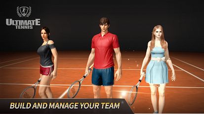 Взломанная игра Ultimate Tennis на Андроид - Бесконечные деньги