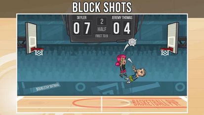 Взломанная игра Basketball PVP на Андроид - Бесконечные монеты