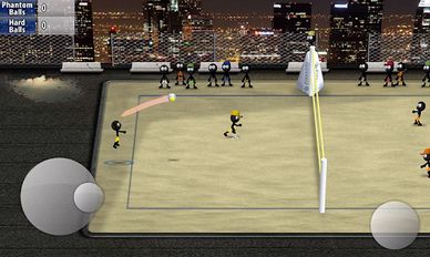 Взломанная игра Stickman Volleyball на Андроид - Бесконечные деньги