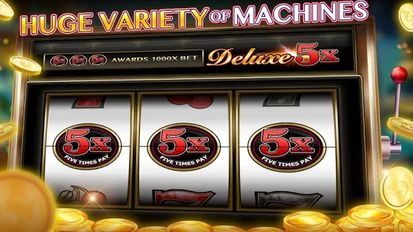 Взломанная игра MY 777 SLOTS -  Best Casino Game & Slot Machines на Андроид - Бесконечные монеты